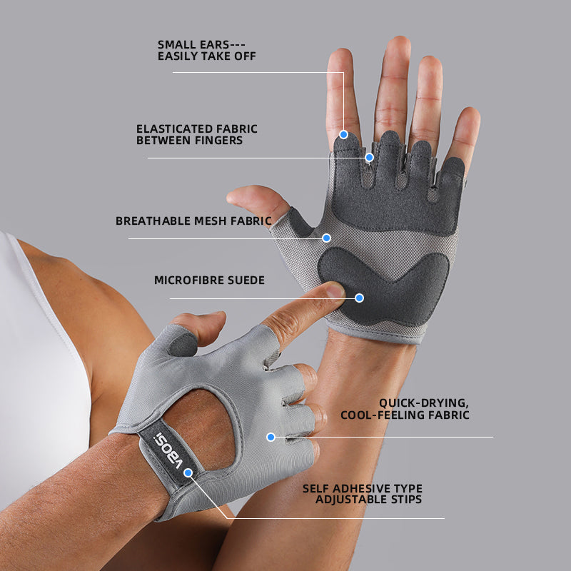 VBOSI Lightweight Breathable Fitness Gloves
