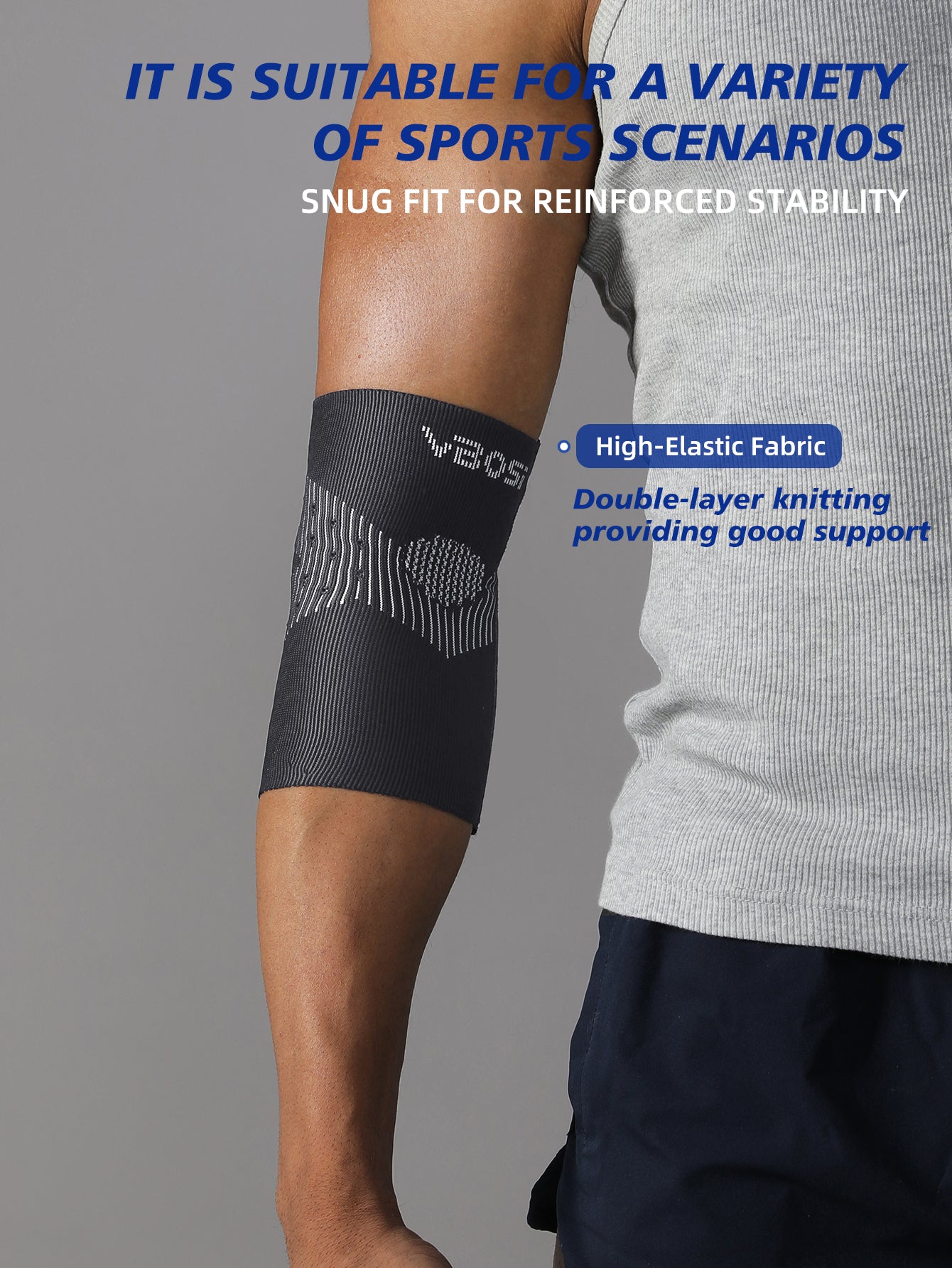 VBOSi 1 Pair Compression Breathable Elbow Sleeve