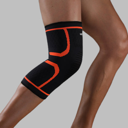 JINGBA SUPPORT 1167 Bonne Qualité Compression Nylon Et Spandex Genou Manches sport protecteur genouillère basket-ball genouillères