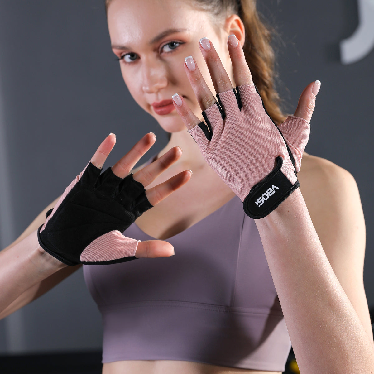 VBOSi Fitness Gloves with Thickened Pad