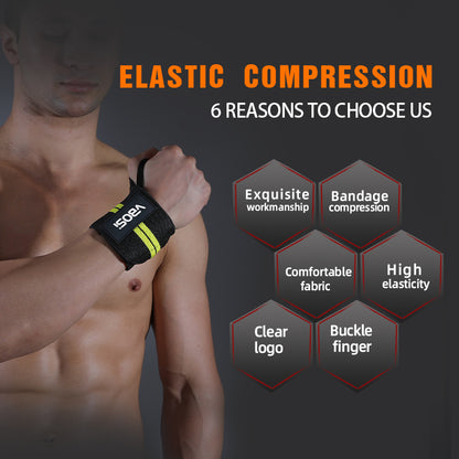 VBOSi 1 Pair Elastic Wrist Support Band