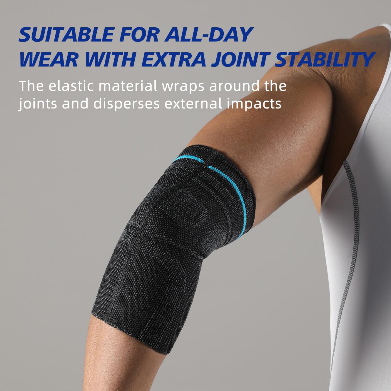 VBOSi Breathable Knit Elbow Compression Sleeve