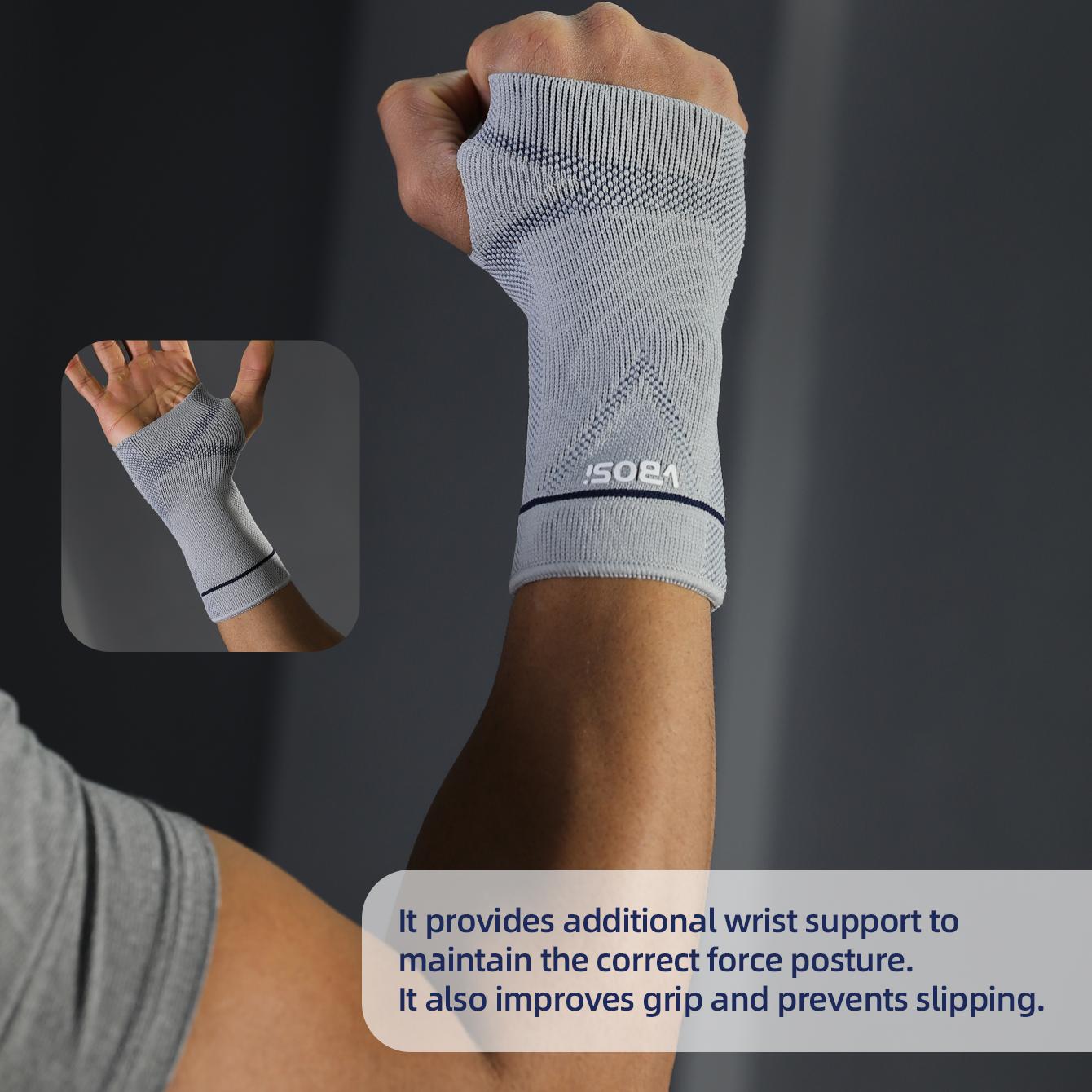 VBOSi 1 Pair Breathable Knit Wrist Palm Sleeve