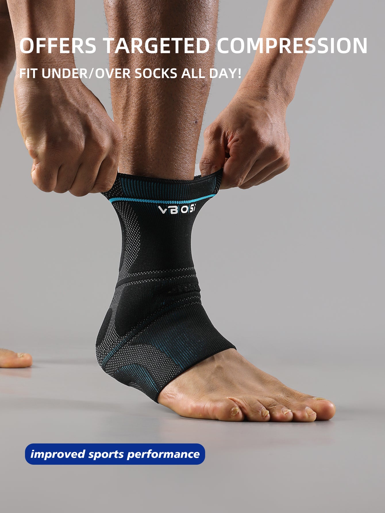 VBOSi 1 Pair Breathable Elastic Ankle Sleeve