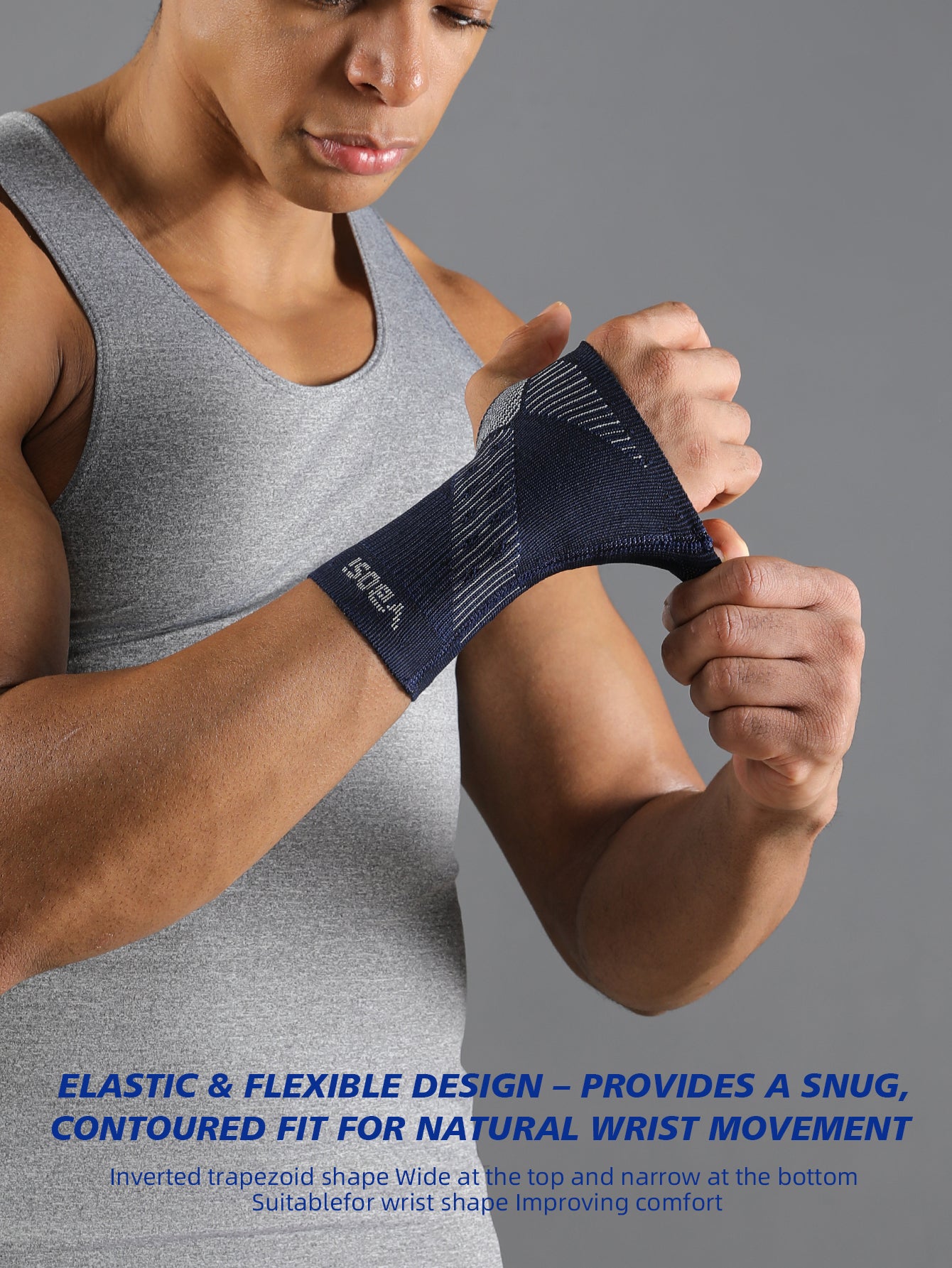 VBOSi 1 Pair Compression Elastic Wrist Palm Sleeve