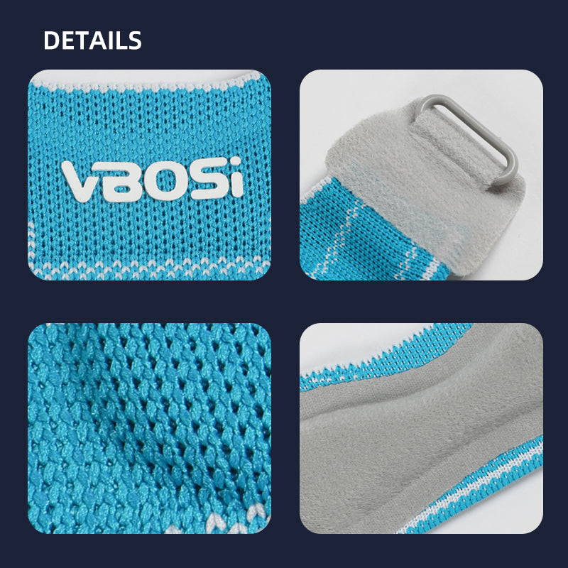 VBOSi 1 Piece Patellar Strap with Silicone Pad