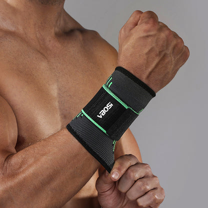 JINGBA SUPPORT 0117 Nylon Spandex Poignet Support Élastique Gym Poignet Compression Poignet Wrap Attelle De Poignet