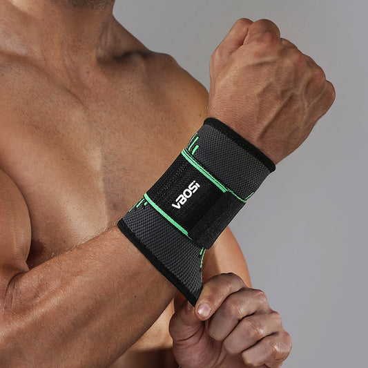 JINGBA SUPPORT 0117 Nylon Spandex Poignet Support Élastique Gym Poignet Compression Poignet Wrap Attelle De Poignet