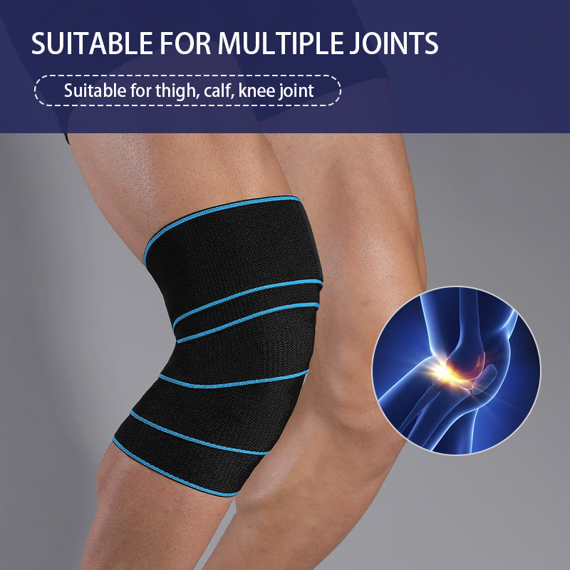 VBOSi 1 Pair Adjustable Anti-slip Knee Support Band