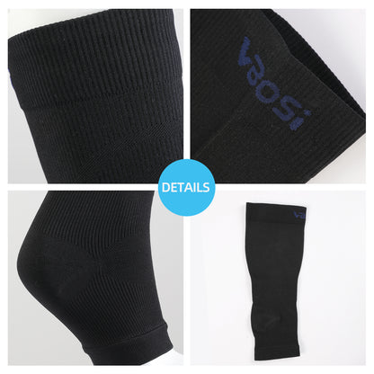 VBOSI Breathable Non-Slip Knit  Calf & Ankle Sleeve