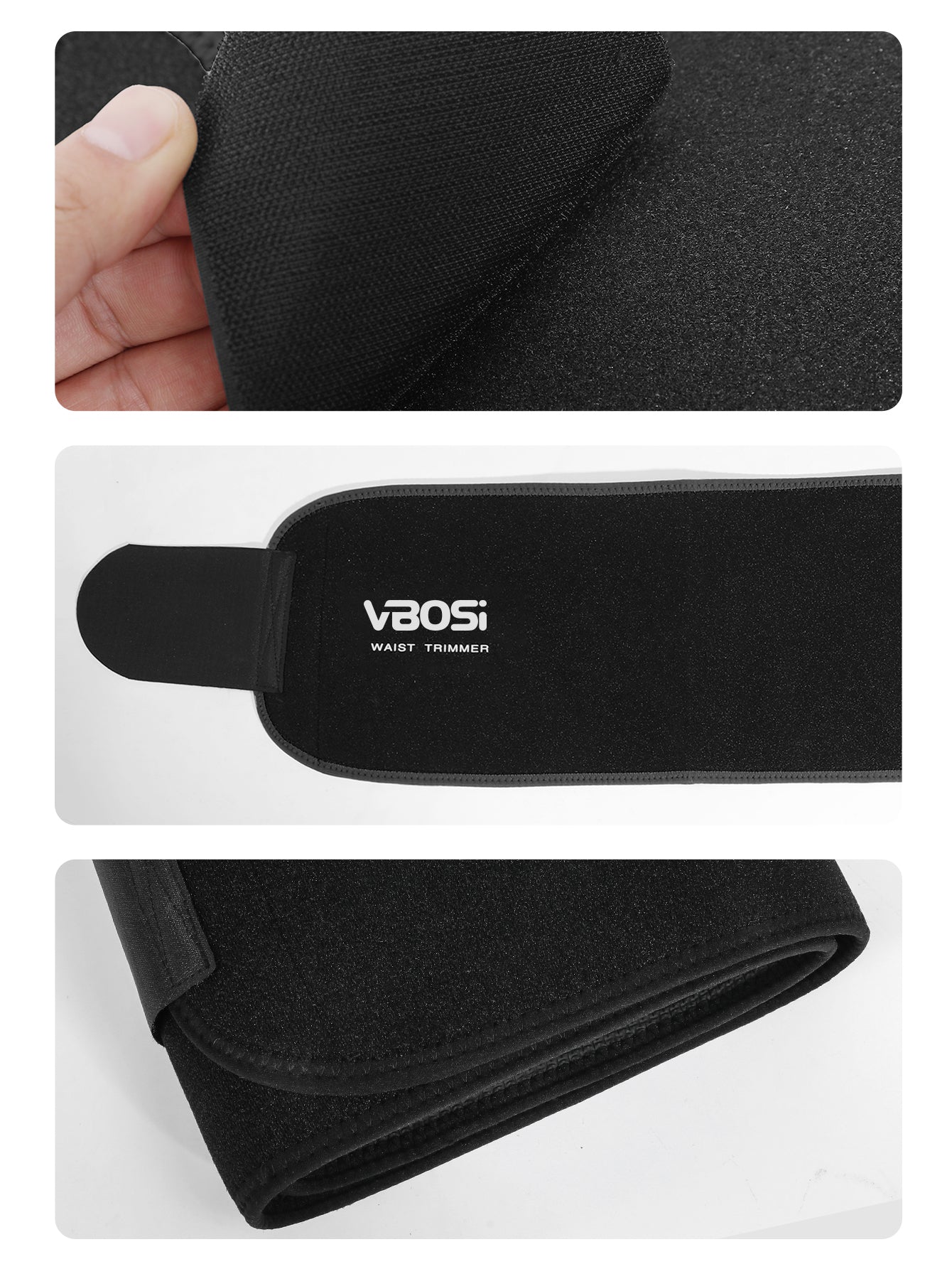 VBOSi Neoprene Sweat-Enhancing Waist Trainer Belt