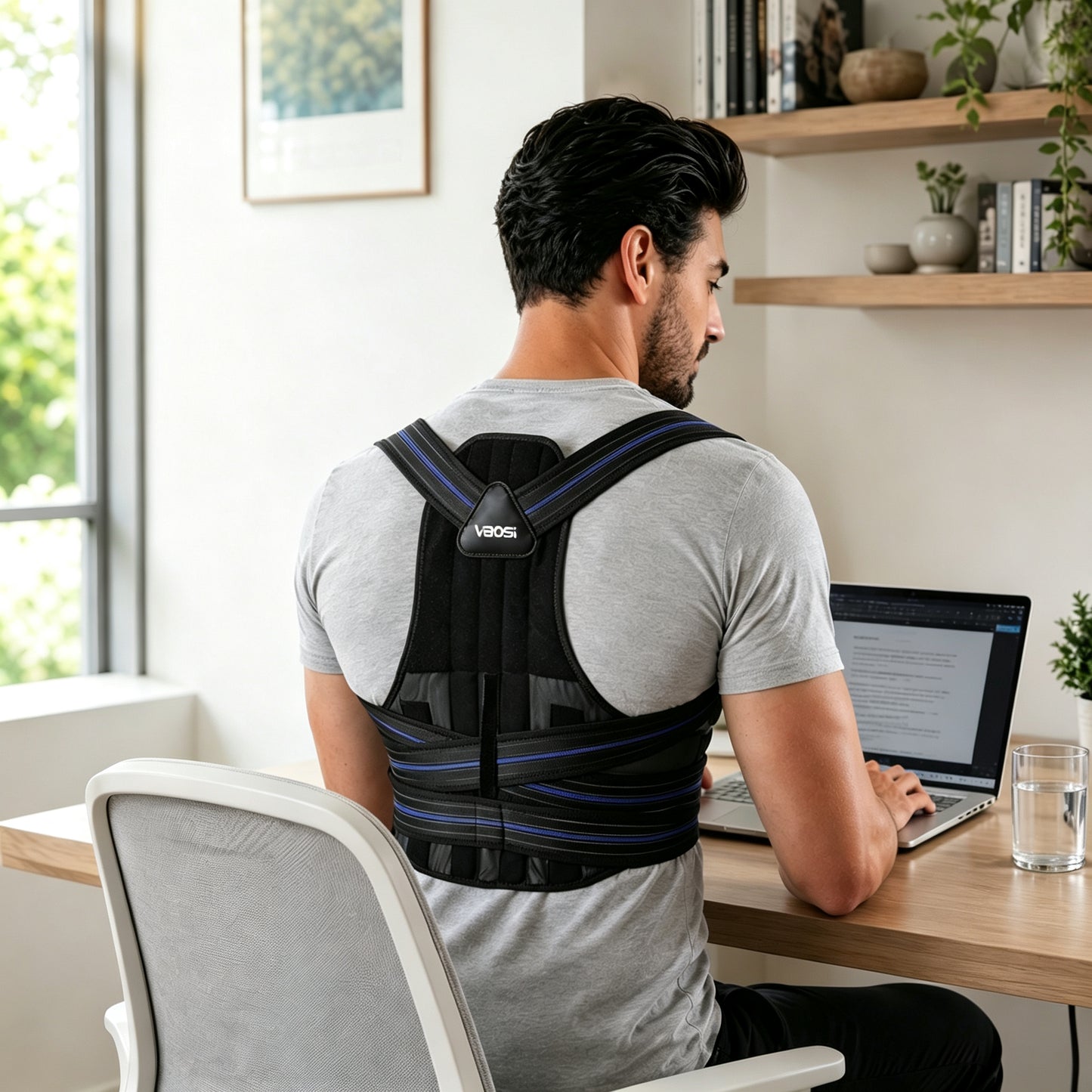 VBOSI Adjustable Back & Shoulder Support Posture Corrector
