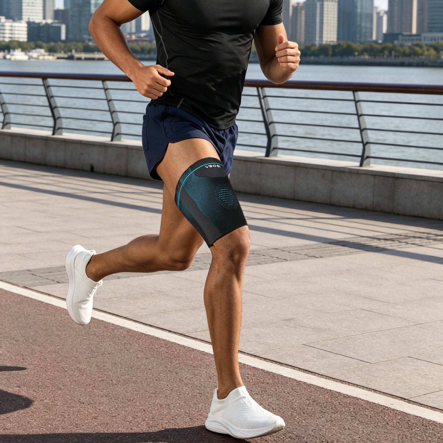 VBOSI 1 Pair Breathable High-Stretch Thigh Sleeve