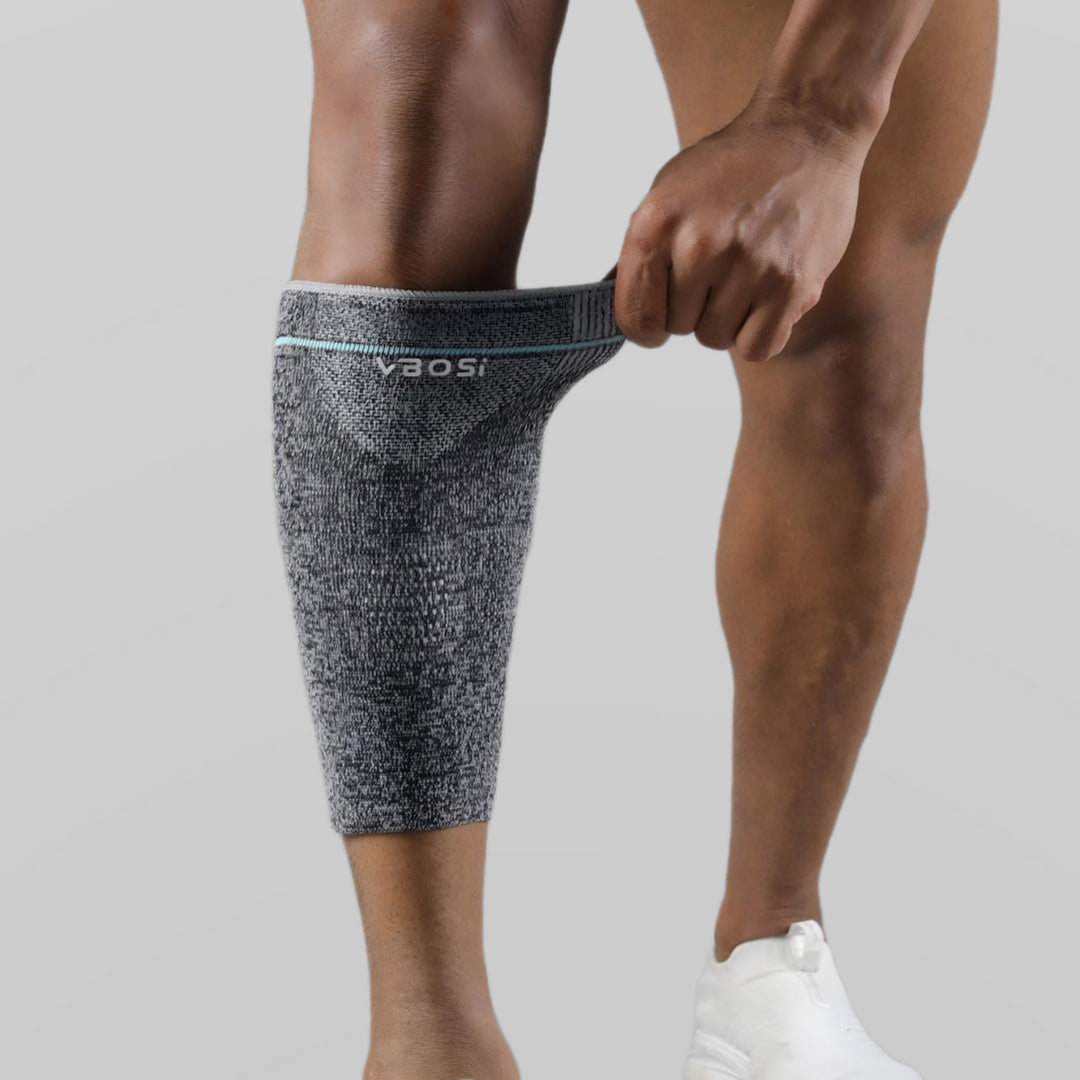 VBOSi Breathable Calf Sleeve with Anti-Slip Silicone