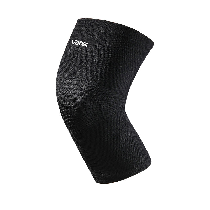 VBOSi 1 Pair Elastic Breathable Knee Support Sleeve, Black