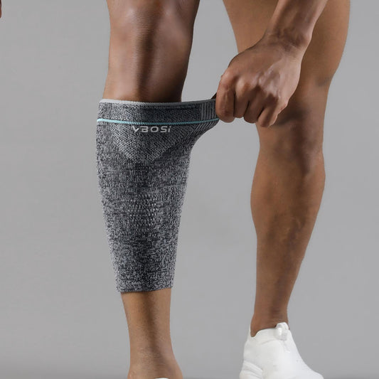 VBOSi 1 Pair Anti Slip Elastic Breathable Calf Sleeve