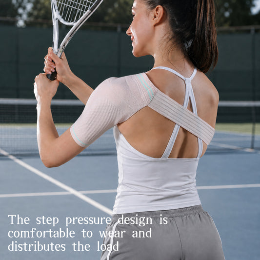 VBOSi Shoulder Support Brace with Detachable Silicone Pad