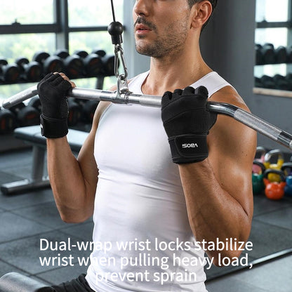 VBOSi Fitness Gloves with Adjustable Strap