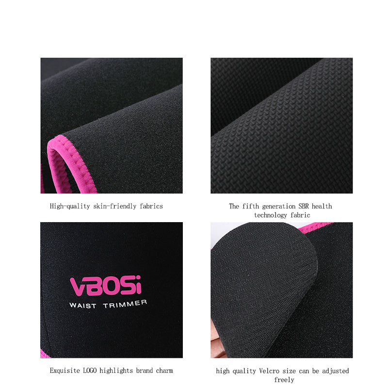 VBOSi Neoprene Sweat-Enhancing Waist Trainer Belt