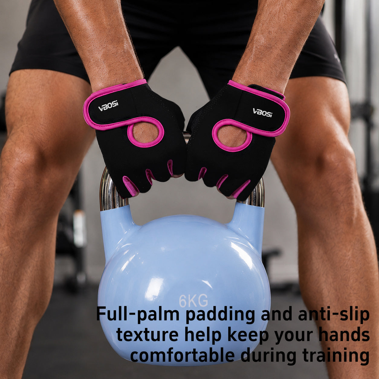VBOSi Anti-Slip Breathable Fitness Gloves