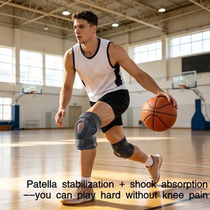 VBOSi Adjustable Knee Brace with Silicone Cushion