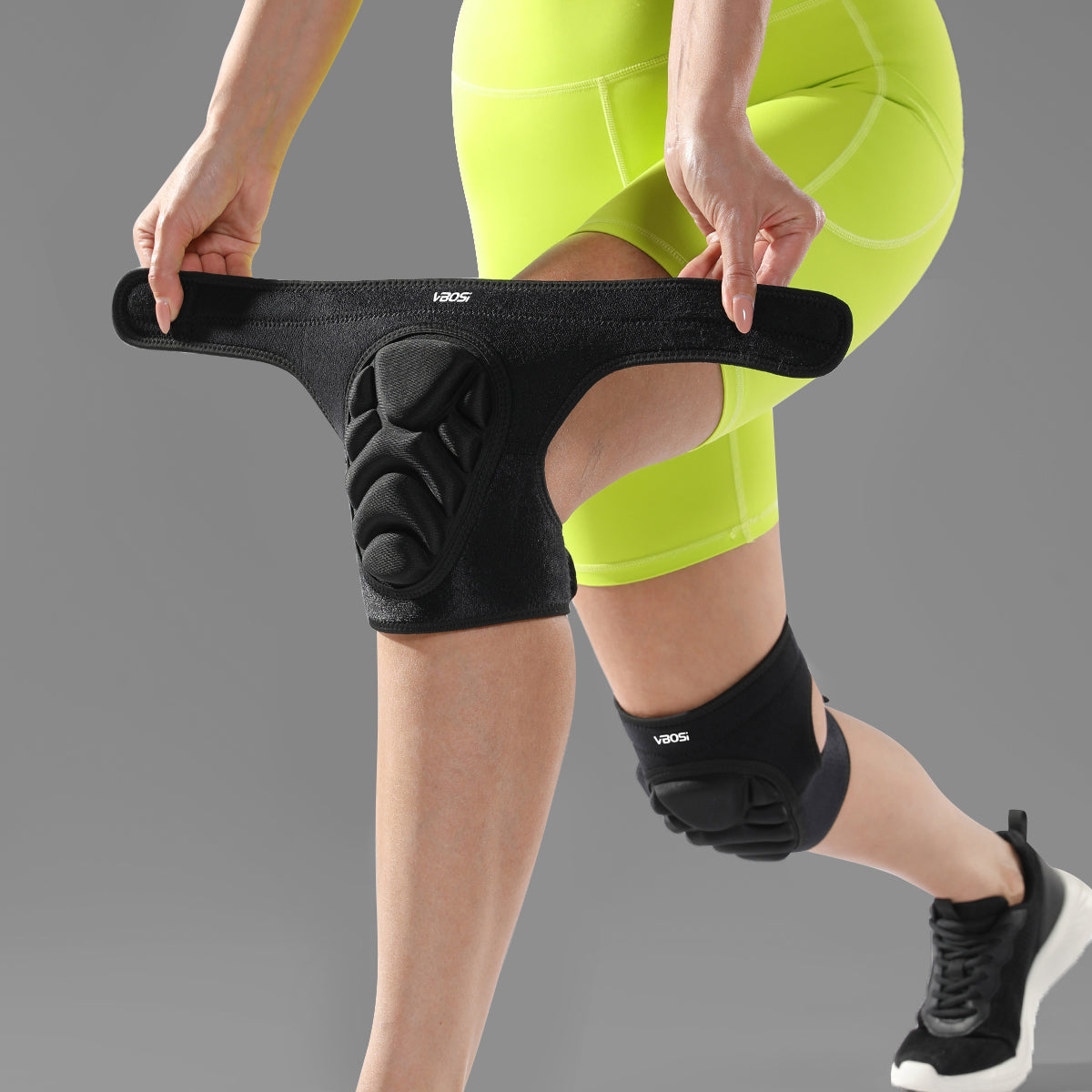 VBOSi 1 Pair Adjustable Volleyball Knee Support Pads