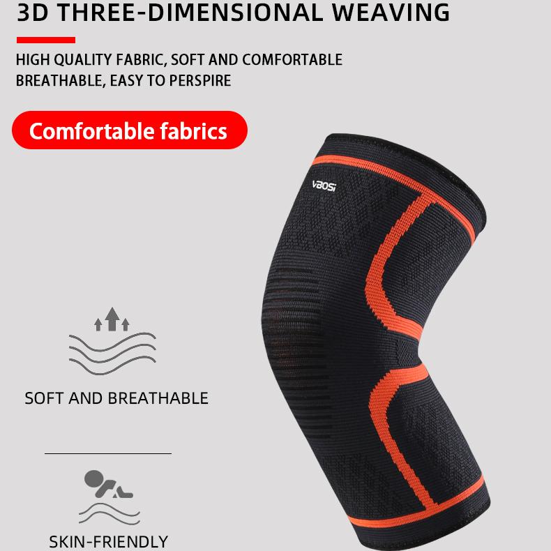 VBOSi 1 Pair High Elastic Knee Sleeve