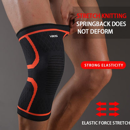 JINGBA SUPPORT 1167 Bonne Qualité Compression Nylon Et Spandex Genou Manches sport protecteur genouillère basket-ball genouillères