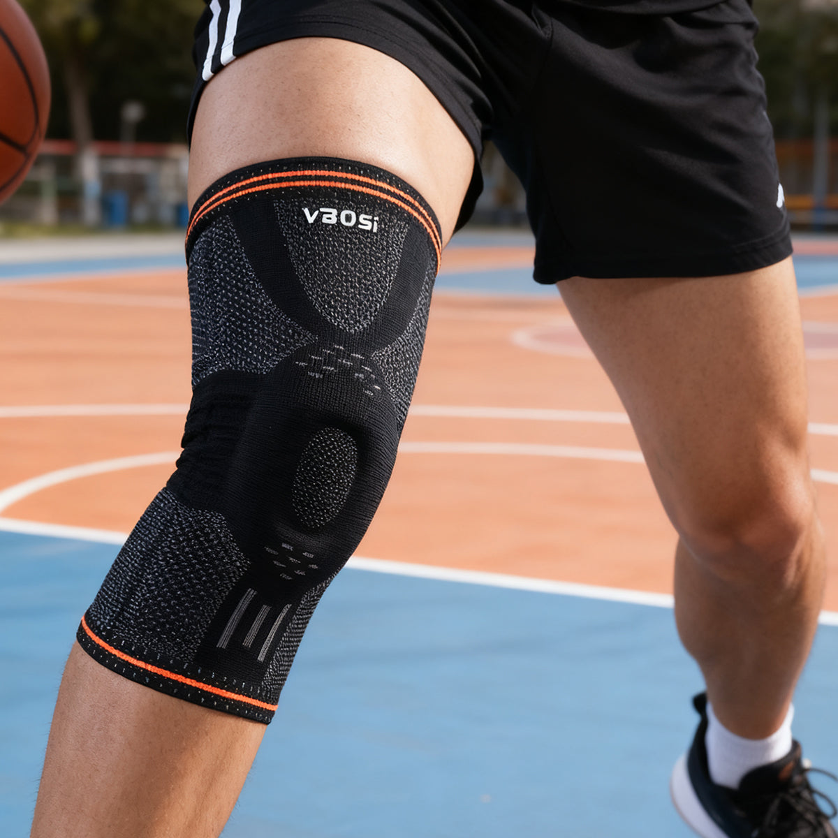 VBOSi 1 Piece Anti-slip Compression Knee Support