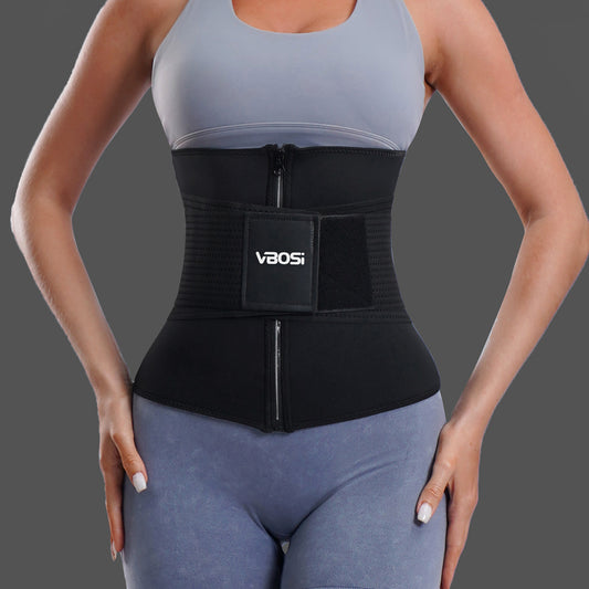 VBOSi Adjustable Zipper Neoprene Waist Trainer Belt
