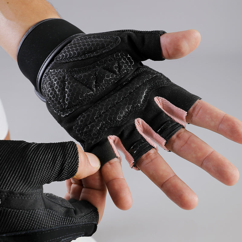 VBOSi Fitness Gloves with Adjustable Strap