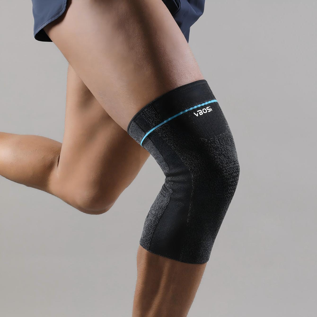 VBOSi 1 Pair Anti Slip Elastic Breathable Knee Sleeve