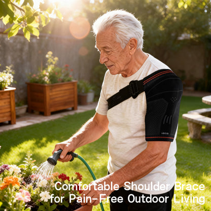 VBOSi Adjustable Shoulder Brace with Silicone Grip Pad