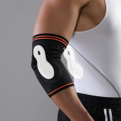 VBOSi 1 Piece Elastic Elbow Support with Silicone Pad
