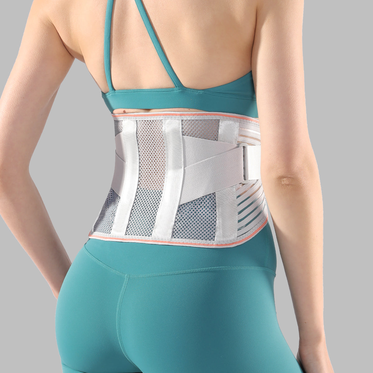 VBOSi Lower Back Support Waist Brace with Steel Bars