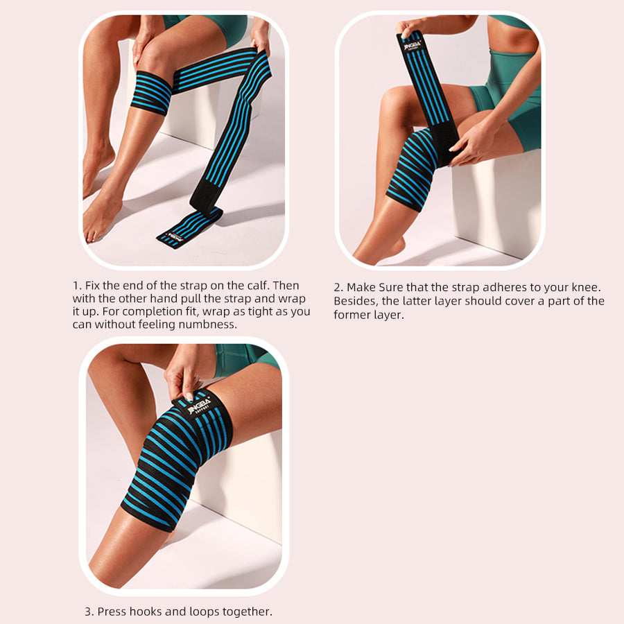 VBOSi 1 Pair Adjustable Knee Support Band