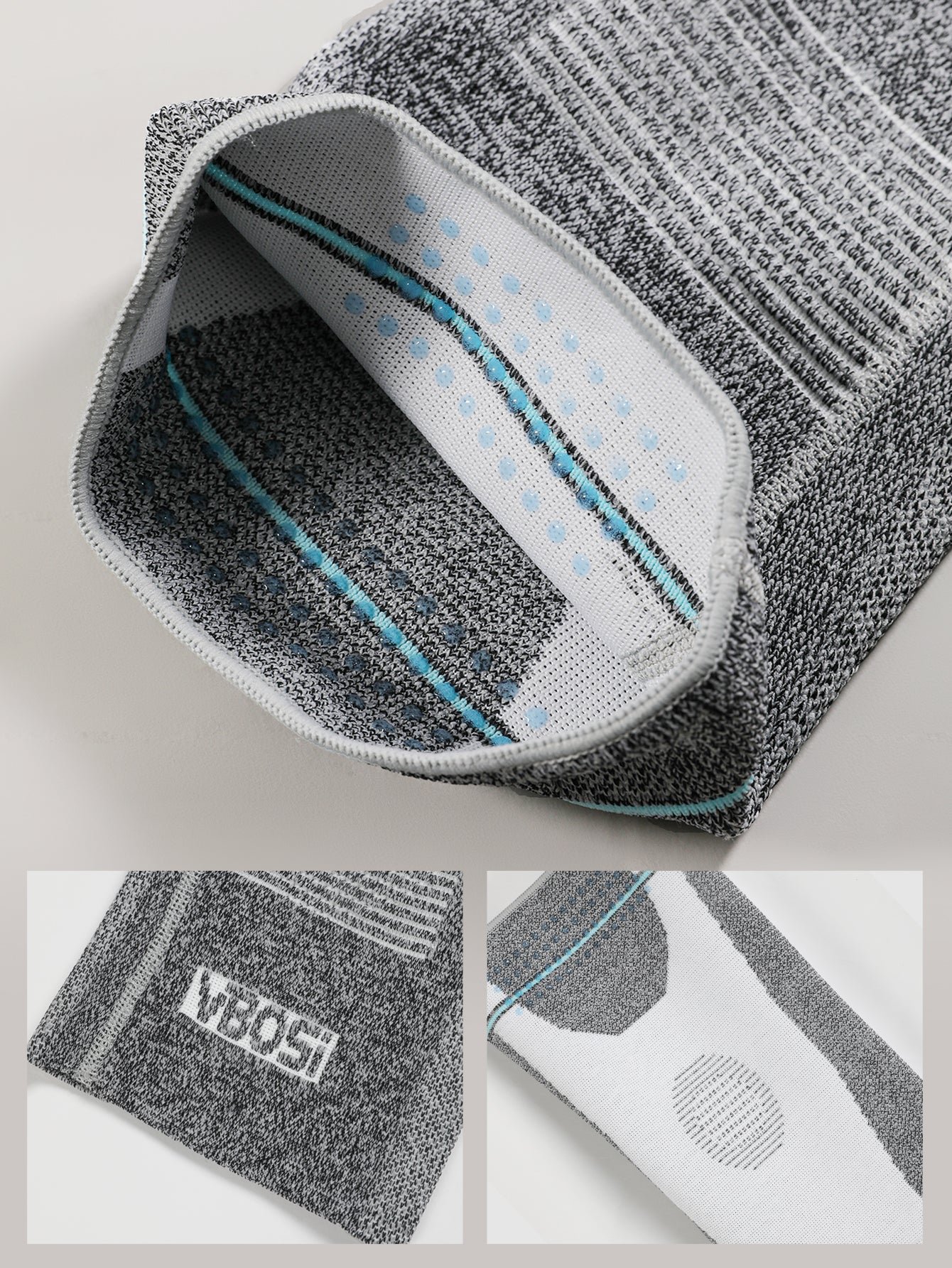 VBOSi 1 Pair Anti Slip Elastic Breathable Knee Sleeve