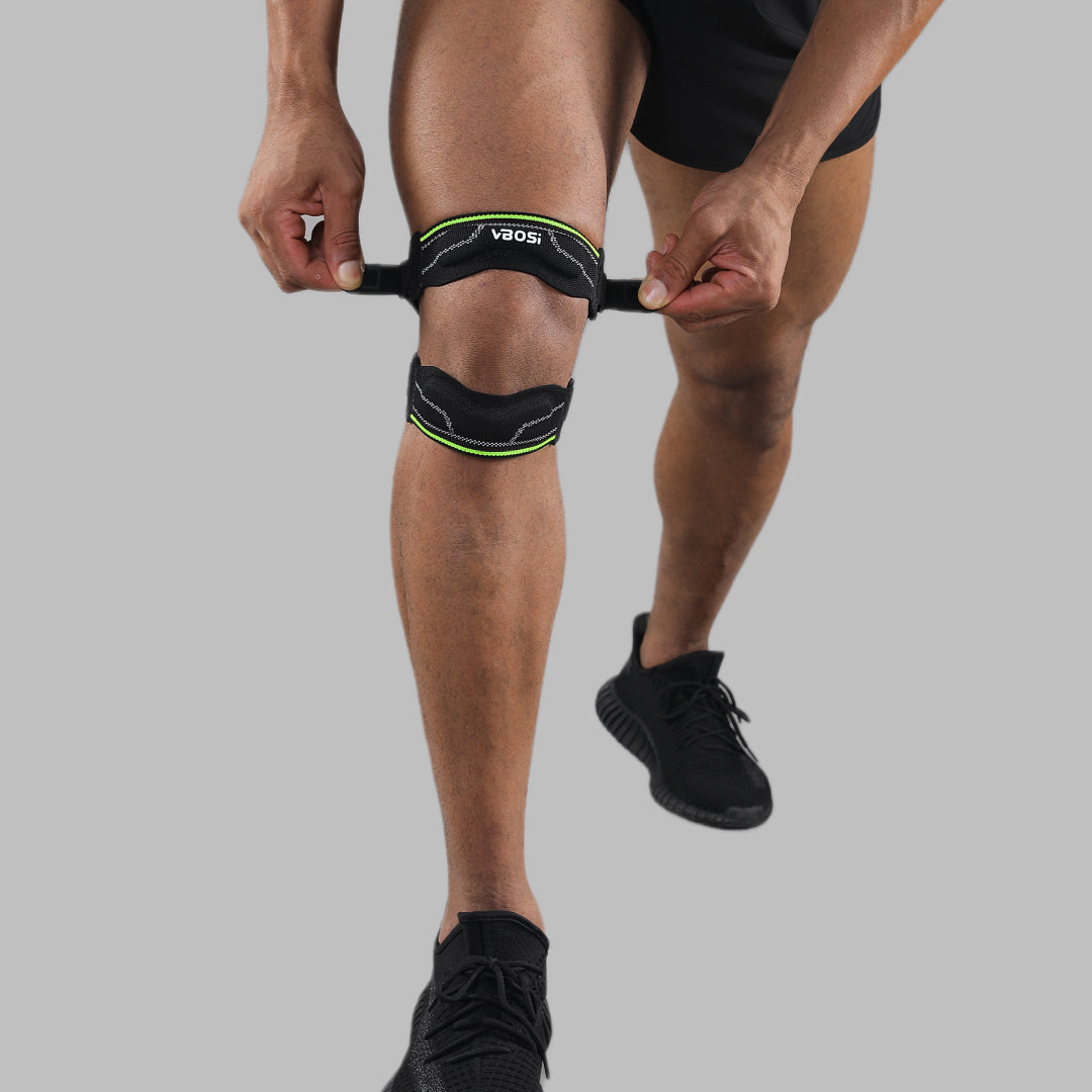 VBOSi 1 Piece Knee Support Silicone Shock Absorption Brace
