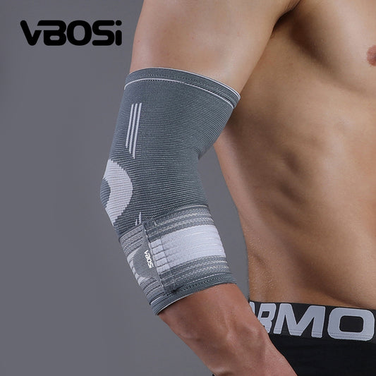 VBOSi 1 Pair Adjustable Strap Elbow Support Sleeve