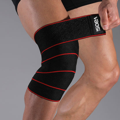 VBOSi 1 Pair Adjustable Anti-slip Knee Support Band