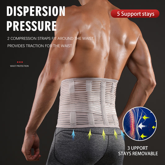 VBOSi Lower Back Lumbar Support Waist Belt