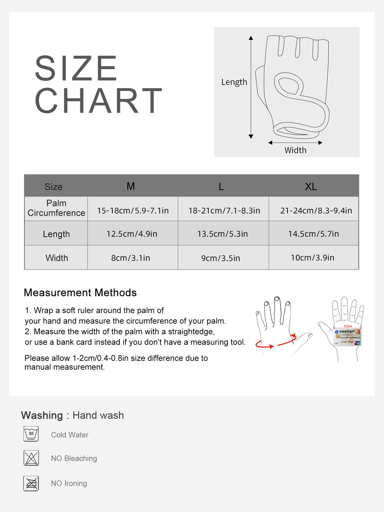 VBOSi Anti-Slip Breathable Sports Gloves