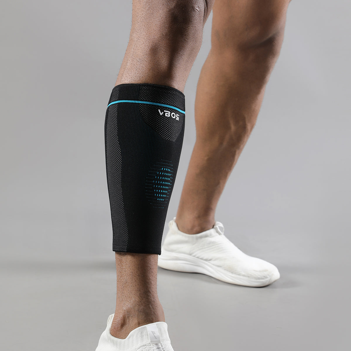 VBOSi 1 Pair Breathable Anti Slip Elastic Calf Sleeve