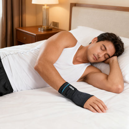 VBOSi 1 Piece Adjustable Wrist Brace with Removable Metal Splint