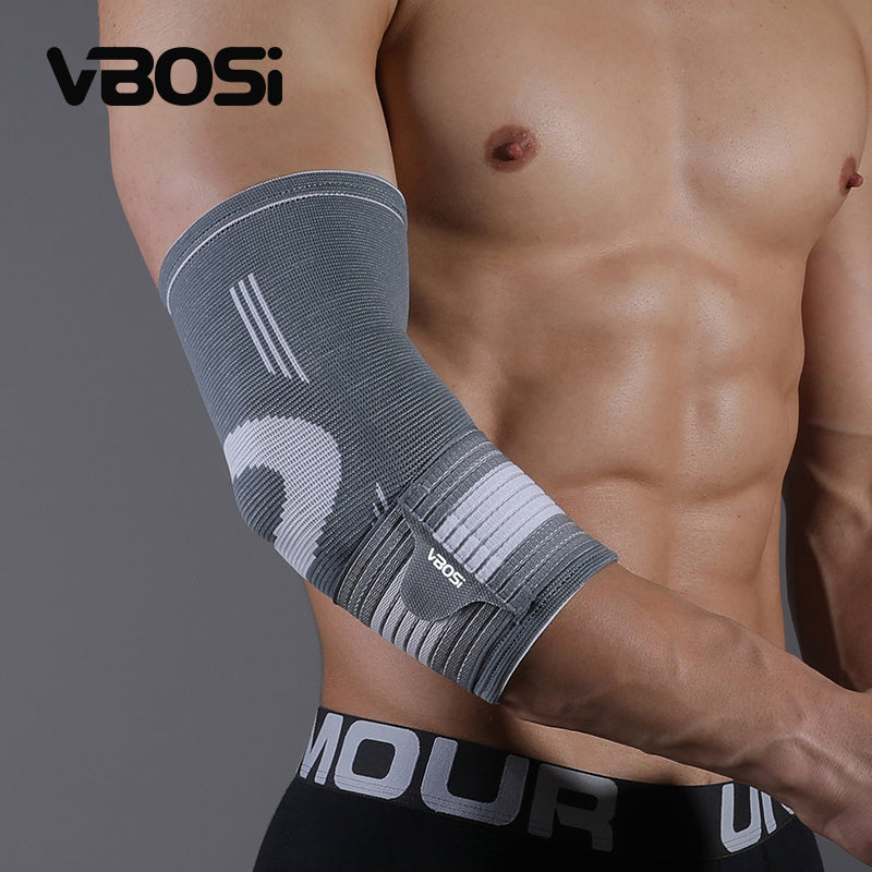 VBOSi 1 Pair Adjustable Strap Elbow Support Sleeve