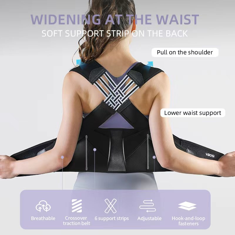 VBOSi Adjustable Back & Shoulder Support Posture Corrector