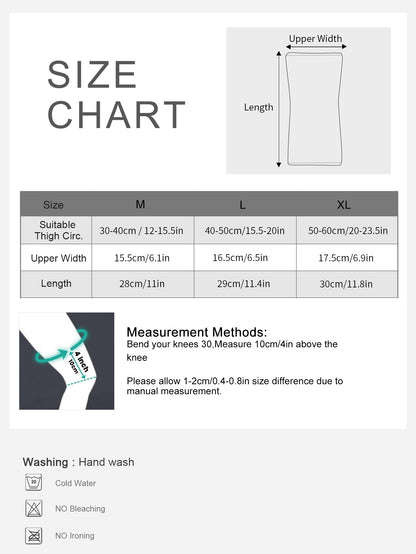VBOSi 1 Pair Anti-slip Knee Sleeve