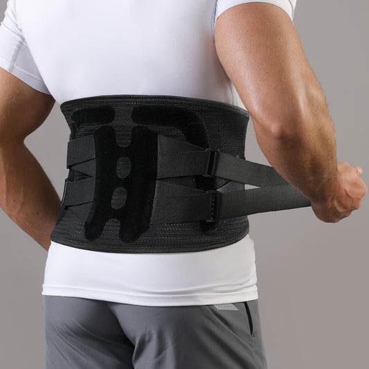 VBOSi Lower Back Support Waist Belt with Steel Bars
