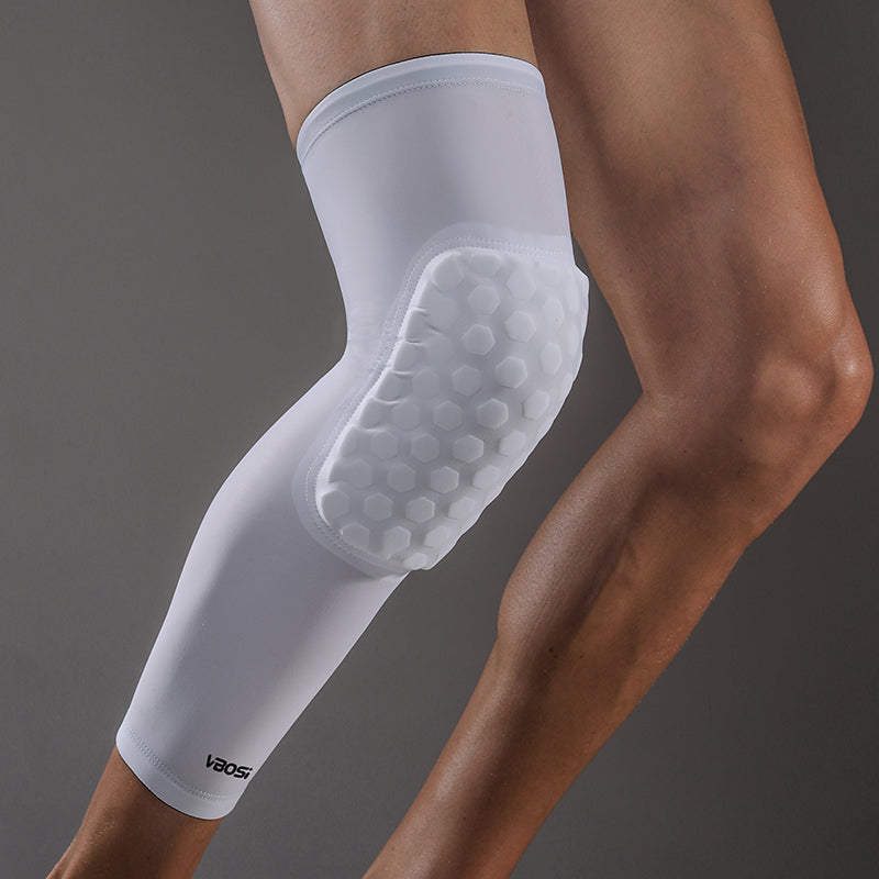 VBOSi 1 Pair Honeycomb Knee Support Sleeve (longer)