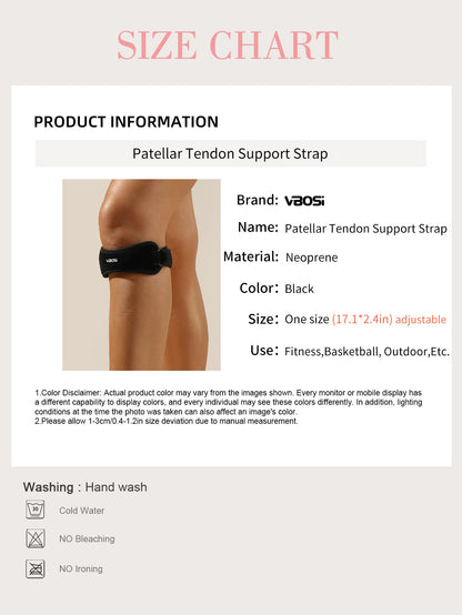 JINGBA SUPPORT 5038 Sangle de genou en néoprène réglable pour soulager la douleur et le sport, genouillère avec protection articulaire et ceintures de genou